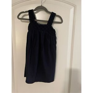 New Gap navy eyelet sundress size 3T